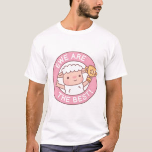 Niedliche Ewe ist die beste, Schafspuppe lustig T-Shirt