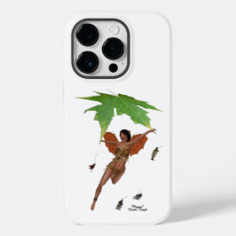 Niedliche Faible mit braunem Gehäuse Case-Mate iPhone 14 Pro Hülle