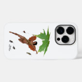 Niedliche Faible mit braunem Gehäuse Case-Mate iPhone Hülle (Rückseite (Horizontal))