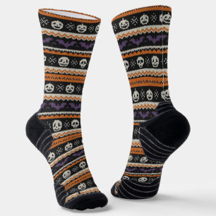 Niedliche, faire Insel/Farbwerk Halloween-Möwen &  Socken