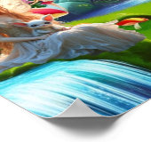 Niedliche Fairies Poster (Ecke)