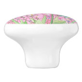 Niedliche Fairy and Butterfly Illustration Keramikknauf (Seitenansicht)