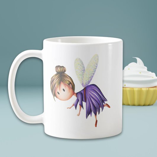 Niedliche Fairy Girls Kaffeetasse