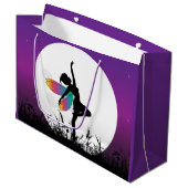 niedliche Fairy Liebhaber Party Große Geschenktüte (Vorderseite Schrägansicht)