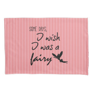 Niedliche Fairy mit Zitat Kissenbezug