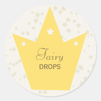 Niedliche Fairy Princess Geburtstagsparty Dekorati Runder Aufkleber