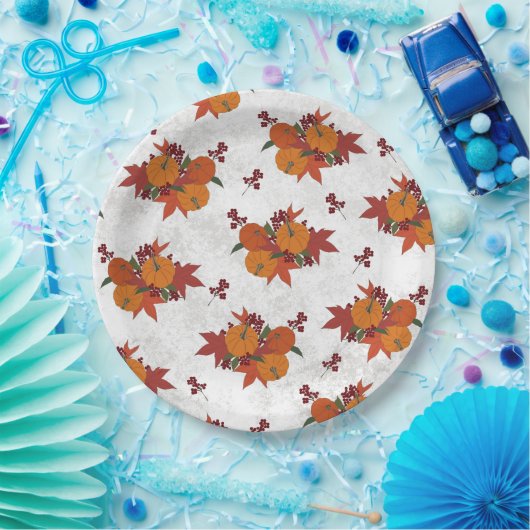 Niedliche Fall-Erntepapierplatte Pappteller (Party)