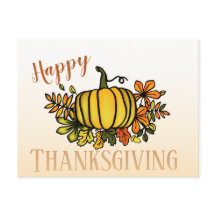 Niedliche Fall Kürbis glücklich Erntedankfest