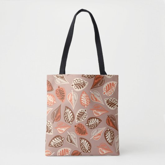 Niedliche Fall Leaf Tote Tasche (Vorderseite)