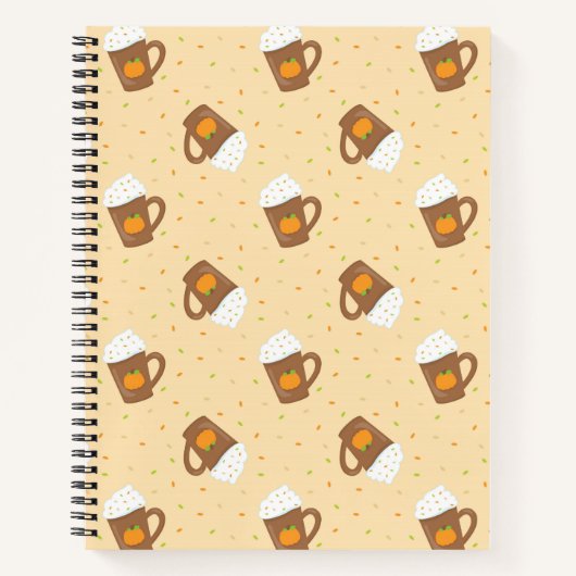 Niedliche Fall Leckereien SpiralNotebook Notizblock (Vorderseite)