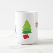 Niedliche Familiendarstellung Kaffeetasse (Mittel)