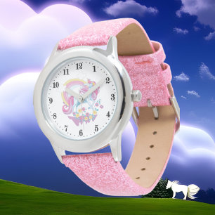 niedliche Fantasie-Unicorinnen Armbanduhr
