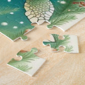 Niedliche Fantasieschildkröte Puzzle (Seite)