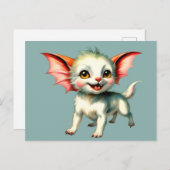 Niedliche Fantasy Animal Postcard Postkarte (Vorne/Hinten)