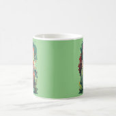 Niedliche Fantasy Color Splash Chat Design Kaffeetasse (Mittel)