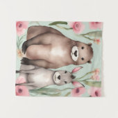 Niedliche Fantasy Critters Wandteppich (Vorderseite (Horizontal))