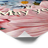 Niedliche Fantasy Spring Friend - Pastor Floral Poster (Ecke)