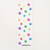 Niedliche Farbdrucke Yogamatte (Vorderseite)