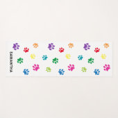 Niedliche Farbdrucke Yogamatte (Vorderseite (Horizontal))