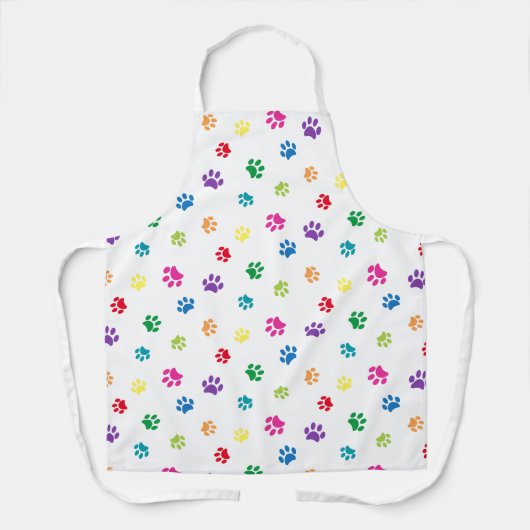 Niedliche Farbdruckmuster Schürze (Vorderseite)
