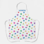 Niedliche Farbdruckmuster Schürze (Vorderseite)
