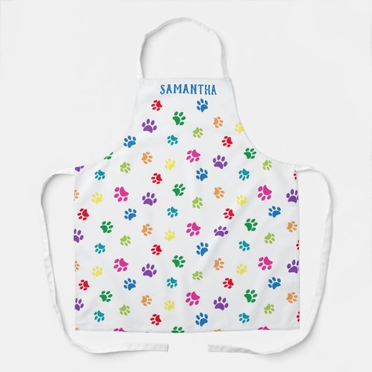 Niedliche Farbdruckmuster Schürze (Vorderseite)