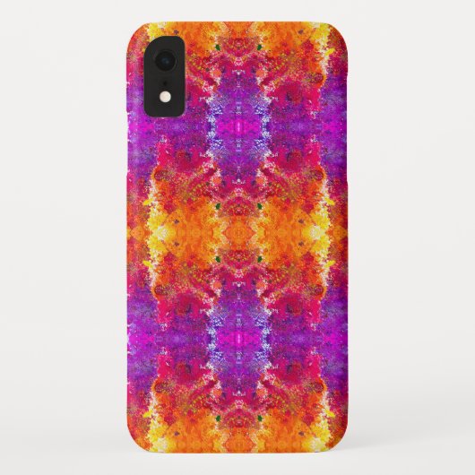 Niedliche Farbe abstrakter Spritzer Farbe Case-Mate iPhone Hülle (Rückseite)