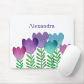 Niedliche Farbe für das Blumenwasser Mousepad (Mit Mouse)