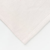 Niedliche Farbe Rosa Teddy Bär Heißluftballon Fleecedecke (Ecke)