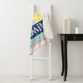 Niedliche Farbe Sie sind mein Baby in der Sunshine Sherpadecke (Beispiel)