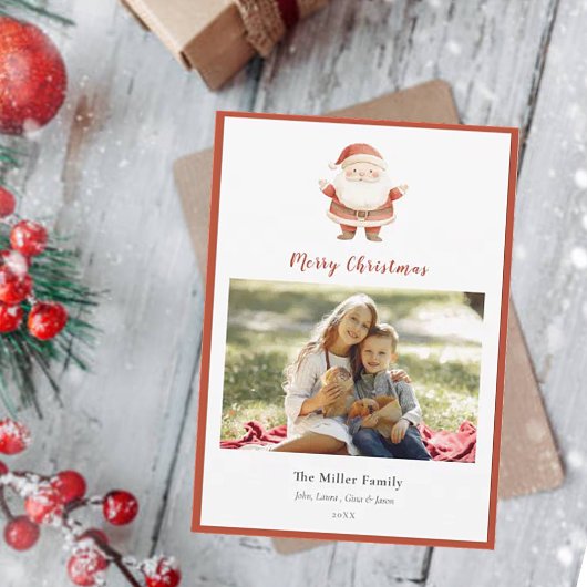 Niedliche Farbe Vintag Weihnachten Foto Weihnachte