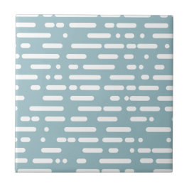 Niedliche Farben hellblau und weiß l Abstrakt Mode Fliese