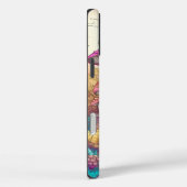 Niedliche Farben Pilzhaus Kunst Case-Mate iPhone Hülle (Rückseite / Rechts)