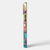 Niedliche Farben Pilzhaus Kunst Case-Mate iPhone Hülle (Rückseite / Links)