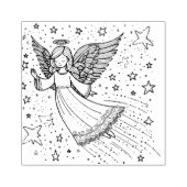 Niedliche Farbenarena Gummistempel (Prägung)