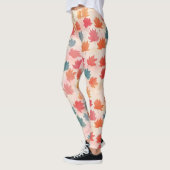 Niedliche Farbenblende Leggings (Links)