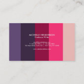 Niedliche Farbenfrohe Bar Settecentesimo Visitenkarte (Rückseite)