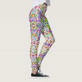 Niedliche farbenfrohe Blume Case-Mate iPhon Leggings (Rechts)