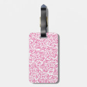 Niedliche farbenfrohe Blumenmuster Case-Mate iPhon Gepäckanhänger (Rückseite vertikal)
