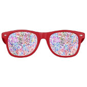 Niedliche farbenfrohe Blumenmuster Case-Mate iPhon Partybrille (Vorderseite)