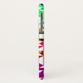 Niedliche, farbenfrohe geometrische Muster Case-Mate iPhone Hülle (Hinten/Links)