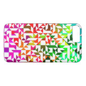 Niedliche, farbenfrohe geometrische Muster Case-Mate iPhone Hülle (Rückseite (Horizontal))