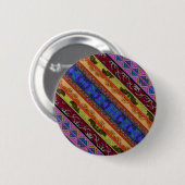 Niedliche, farbenfrohe Hand zeichnend Tasse Button (Vorne & Hinten)