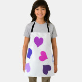 Niedliche farbenfrohe Herzen Schürze (Insitu)