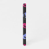 Niedliche, farbenfrohe Kürbis vor Halloween iPhone Hülle (Rechte Seite)