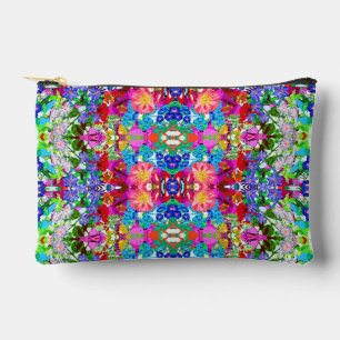 Niedliche farbenfrohe magische Blume All-Over-Prin Zubehörtasche