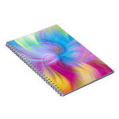 Niedliche Farbenfrohe Moderne Trendy Pink Blue Swi Notizblock (Rechte Seite)