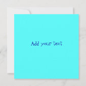 Niedliche farbenfrohe Mops Pop Kunst Glückwunsch G (Rückseite)