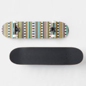 Niedliche farbenfrohe Motive Skateboard (Horizontal)