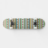 Niedliche farbenfrohe Motive Skateboard (Horizontal)